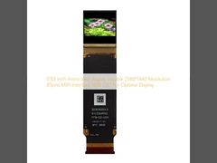 0,83 Zoll Micro-OLED-Display-Modul 2560*1440 Auflösung 81 Pins MIPI-Schnittstelle 1800 C/D für optimale Anzeige