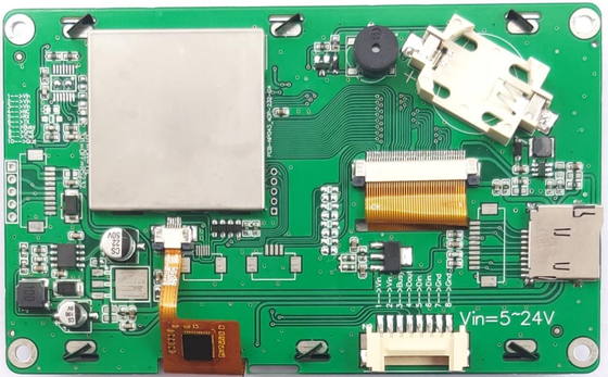 4.3 Inch UART TFT Display 480x272 TTL Interface 8N1 UART, CMOS/3.3V TTL