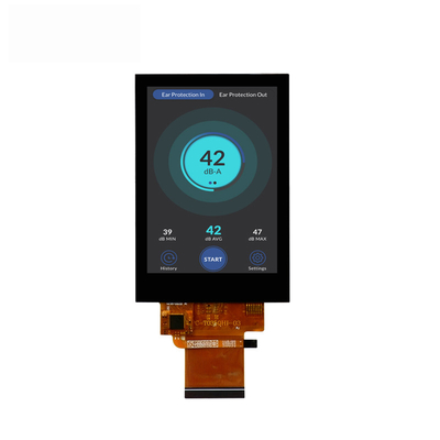 3.5 Inch Touch Screen TFT Display,  320x480 50 PINS MCU RGB SPI Interface 300 CD/M2