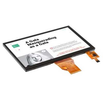 7 Inch Touch Screen TFT Display,  450 CD/M2 800x480 50 Pins 24bit RGB Interface