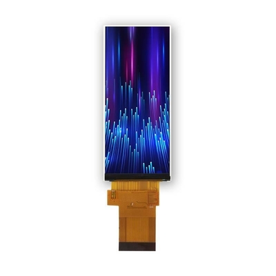 3.5 Inch Bar Type TFT Display,   340x800 Resolution,  40 Pins 3SPI+RGB Interface 300cd/M2