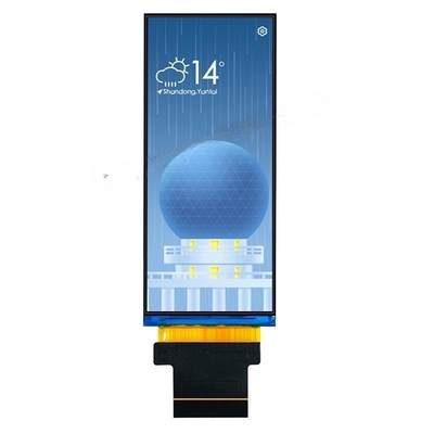 3.4  Inch Bar Type TFT Display，  412x960  Resolution ， 40 Pins RGB Interface  450cd/M2