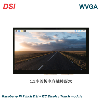 7 Inch TFT Display Module,  With PCBA And  Touch Panel,800X480 Resolution, 15 PINS DSI Interface,350c/D