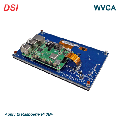 7 Inch TFT Display Module,  With PCBA And  Touch Panel,800X480 Resolution, 15 PINS DSI Interface,350c/D