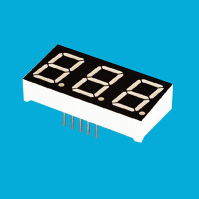 0.4 Inch Epaper Led Display White 3 Digit 7 Segment