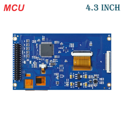 4.3 Inch TFT LCD Display Module, With PCBA and Touch Panel,  16-Bit 8080 Interface 480X272 Resolution