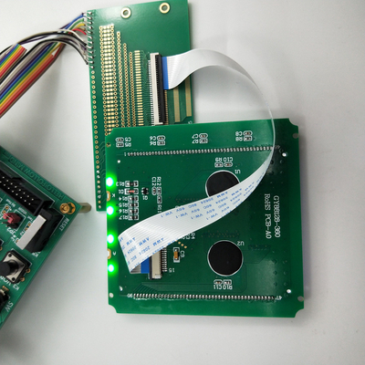 3.8 Inch Segment FSTN Lcd Display Module 1/8Duty 1/4 Bias COG+BL+FPC Connecting