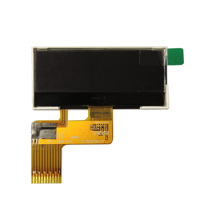 STN Blue Lcd Display Module,  1.7 Inch 128X32 Dots Driving ICST7567 1/33DUTY 1/6BLAS