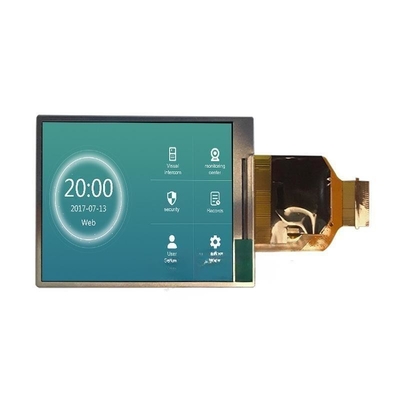 SPI+RGB Interface Transflective Sunlight Readable TFT Display 3 Inch 640*480 Resolution