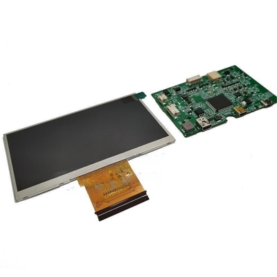 4.3 Inch Tft Lcd Display Module With Hdmi Board , 1920x1080,  1000nits,  Lvds Interface