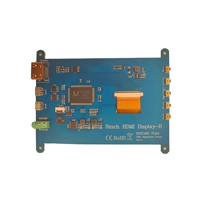 5 inch tft lcd display 800X480 resolution HDMI interface 500c/d driving IC ST5091+ST5625