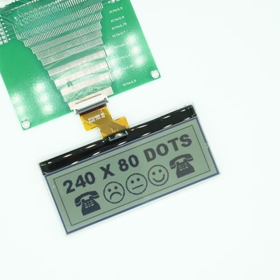 FSTN / POSITIVE / Reflective Dot Matrix Lcd Module 1/80 Duty 1/10 Bias Driving IC ST75256
