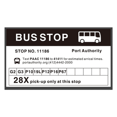 31.2 Inch Electronic Paper Display Screen Apply On Bus Station Sign