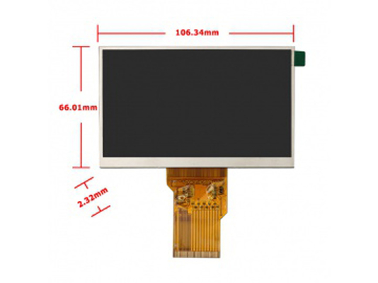 4.3 Inch Tft Lcd Display 1920x1080 Resolution 50 PINS LVDS 1000c/d