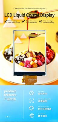 2.4" TFT LCD Module,240(RGB)X320 Resolution, MCU Interface, Driving IC ILI9340X,ALL o'clock ,4LEDS