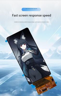 6.39" AMOLED Display Module 500nit Brightness ,1080 x 2340  MIPI 4LANE Interface,Driving IC SD5207,Display Colors 16.7M