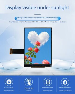 2.38" Incell TFT Module with 240X320 Resolution and QSPI Interface for Handheld Terminals