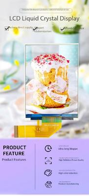 3.2 Inch TFT Color Display with 240X(RGB)*320 Resolution and MCU Interface