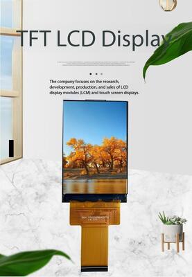 2.35 Inch High Brightness IPS TFT Display with 320(RGB)x480 Resolution and 700nits RGB interface ST7701S IC 5LEDS All View Intrument testing
