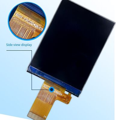 2.4 Inch IPS TFT Color Display with 240x320 Resolution, MIPI 2Lane Interface, 250nits Brightness and 6 CHIP-WHITE LEDS TFT LCD Screen