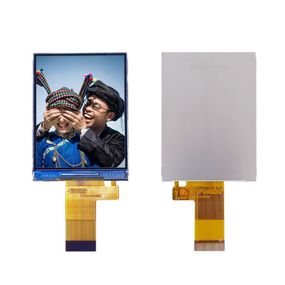2.4 Inch IPS TFT Color Display with 240(RGB)x320 Resolution IC ST7789V MCU 8bit Interface 350nits Brightness All View 4 LEDS Color TFT LCD Screen