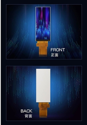 3.5 Inch Bar Type TFT Display,   340x800 Resolution,  40 Pins 3SPI+RGB Interface 300cd/M2