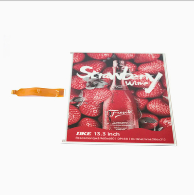 13.3 Zoll Extra-große Werbe-E-Papier-Panel Schnelle Erneuerung 4-Farb-E-Papier-Bildschirm Farbe E-Papier-Modul