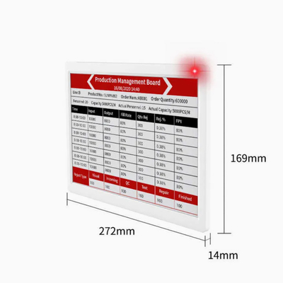 11.6 Zoll-Bildschirm E-Tinte-Display Großes E-Papier-Supermarkt Preisschilder Zentralisiertes Management-Display Reichere Informationen