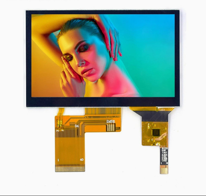 4.3 Zoll IPS-LCD 480*272 Kapazitiver Touchscreen RGB-Schnittstelle 40 Pin-LCD-Modul