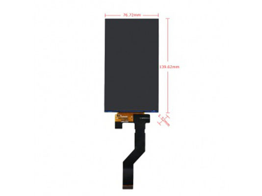 5.98 Zoll hochauflösendes TFT-Displaymodul, 1440×2560 Punkte, 50 Pins MIPI, 400C/D, freier Blickwinkel
