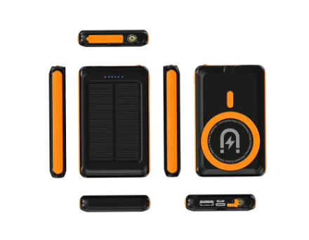 5000 mAh magnetische Stromversorgung 5W drahtlose Schnellladung Solarstromversorgung magnetische drahtlose Stromversorgung Großhandel