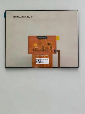 6.4 inch TFT display module with 1024x768 resolution and LVDS interface for vehicle applications