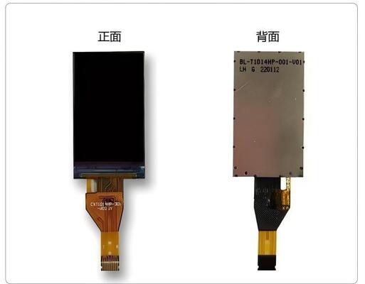 1.15 inch IPS TFT LCD Module with 135x240 Resolution and 400nit Brightness for Handheld Devices