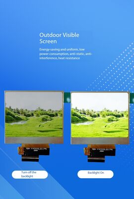 2.4 inch TFT Module with 240x320 Resolution and MCU Interface for Outdoor Viewing