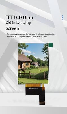 3,23-Zoll-IPS-TFT-Display mit hoher Helligkeit und einer Auflösung von 480 x 640 und 680 Nits RGB-Schnittstelle JD9161C-A1 IC All View 8LEDS Smart-Home-Geräte