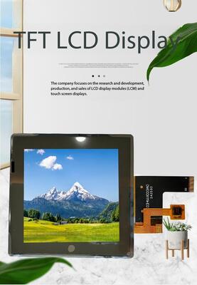 3,4-Zoll-IPS-TFT-Display mit hoher Helligkeit und einer Auflösung von 480 (RGB) x 480 und 550 Nits MIPI-Schnittstelle ST7701SN-G5-1 IC 8LEDS All View Smart Home-Geräte