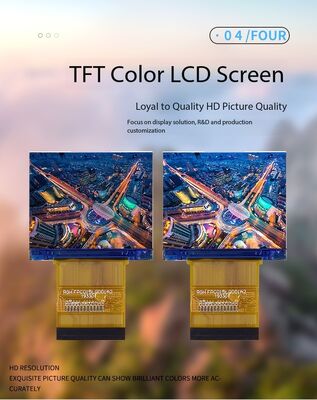 1.5 Zoll IPS TFT-LCD-Bildschirm mit 320 ((RGB) x 240 Auflösung und 400nits Helligkeit Smart Digital Display