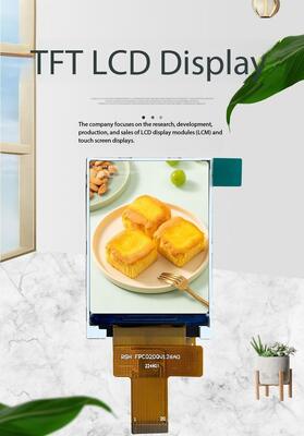 2,0-Zoll-IPS-TFT-Display mit 240 (RGB) x 320 Auflösung ST7789V IC 320 Nits RGB 8-Bit-Schnittstelle All View-Bildschirm für medizinische Geräte