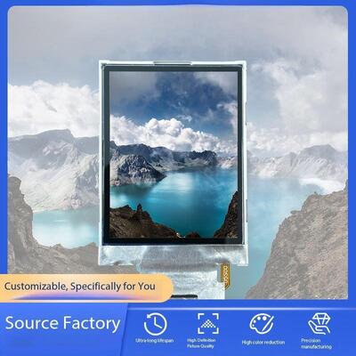 Transflektives 2,4-Zoll-TFT-Farbdisplay mit einer Auflösung von 240 x 240, ST7789V2 IC-MCU-16-Bit-Schnittstelle, 160 Nits Helligkeit und 2 LED-TFT-LCD-Bildschirm