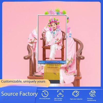 2,7-Zoll-IPS-TFT-Farbdisplay mit 960 (RGB) x 240 Auflösung, IC ILI8961 RGB-Schnittstelle, 260 Nits Helligkeit, alle View3-LEDs für medizinische Geräte