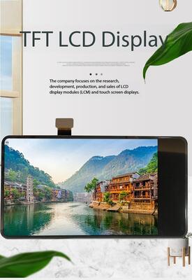 2,8-Zoll-IPS-TFT-Farbdisplay mit TP 480 (RGB) x 640-Auflösung, IC ST7701S MIPI-Schnittstelle, 300 Nits Helligkeit, Gesamtansicht, 6 LEDs, digitale Kommunikation
